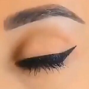 Eye Liner & False Eyelash Set, NEW, Self Adhesive, Black